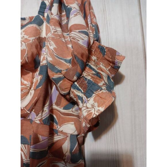 Nine West Shirt Ladies 3x Off‎ Shoulder Beach Vacation - Picture 3 of 8